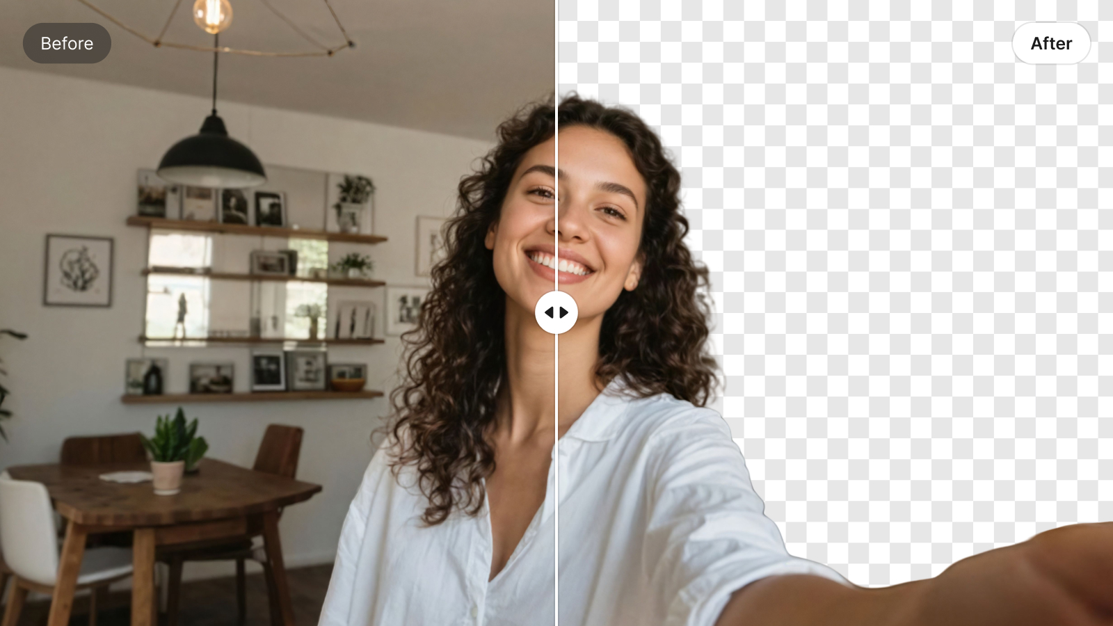 remove background from iphone people